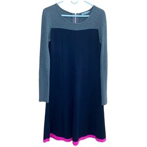 Eliza J Fit And Flare Sweater Dress